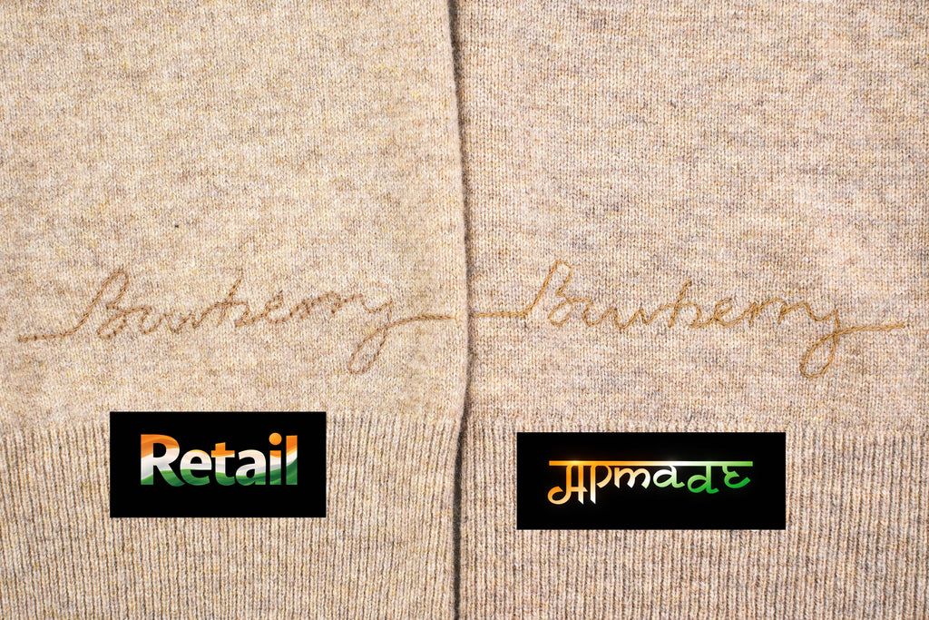 Burberry Signature Cardigan Sweater