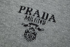 Prada Jacquard Logo Knit Pullover