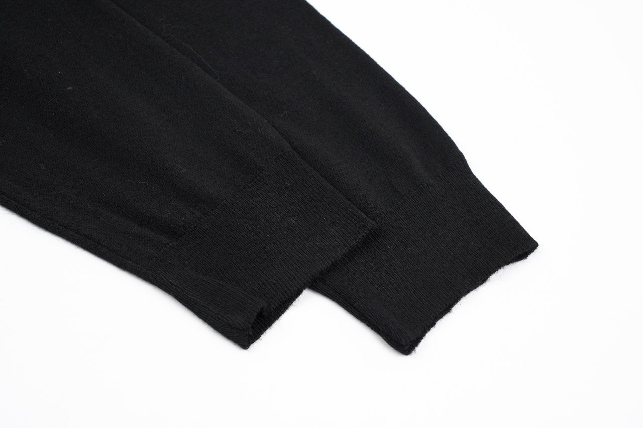 Prada Small Label Wool Blend Crew Neck Sweater