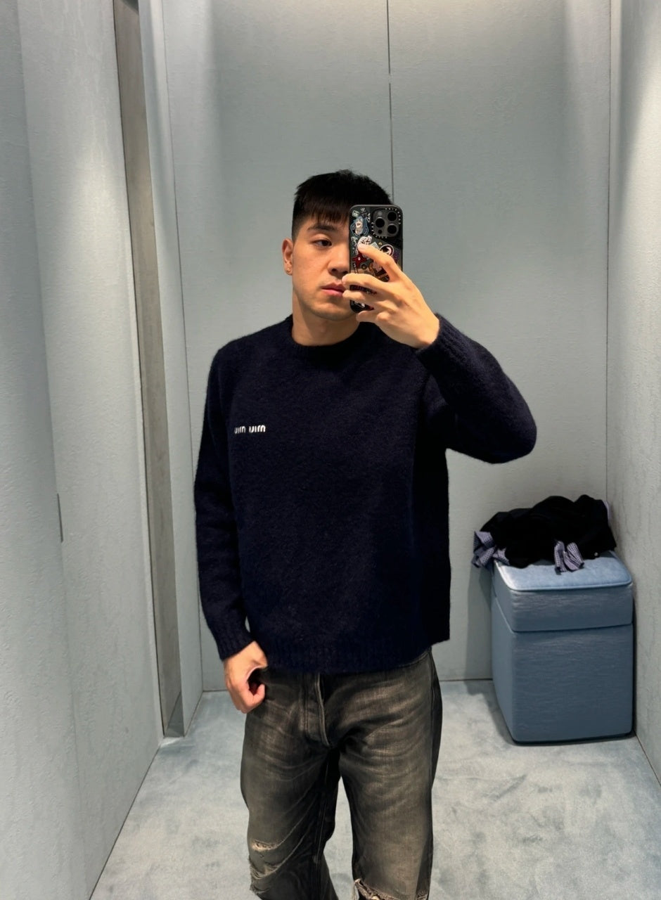 Miu Miu Bouclé Wool Sweater
