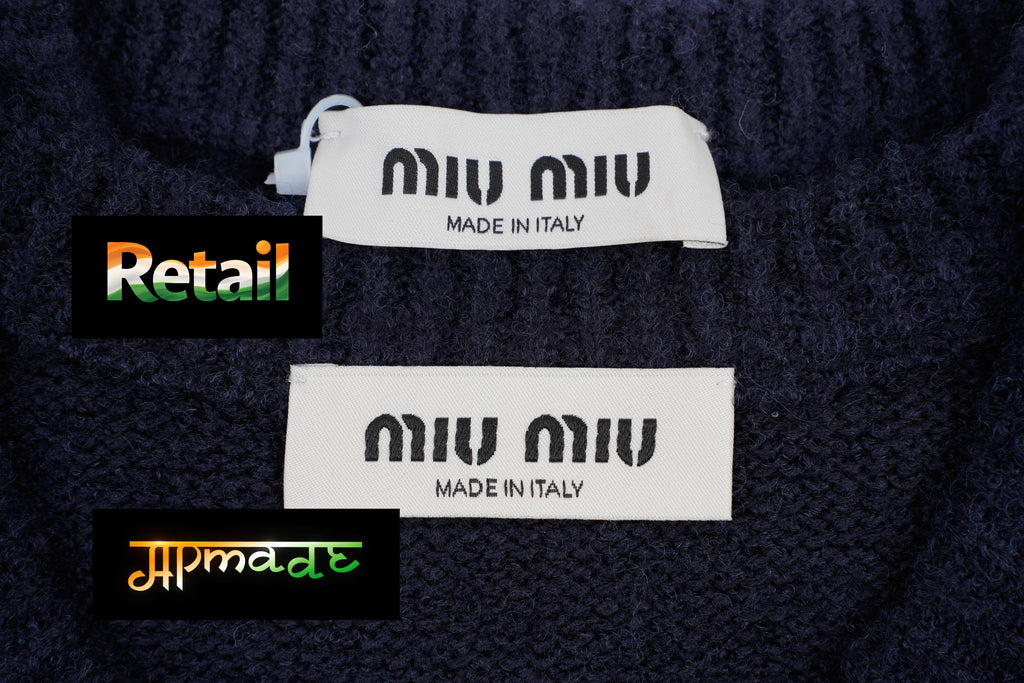 Miu Miu Bouclé Wool Sweater