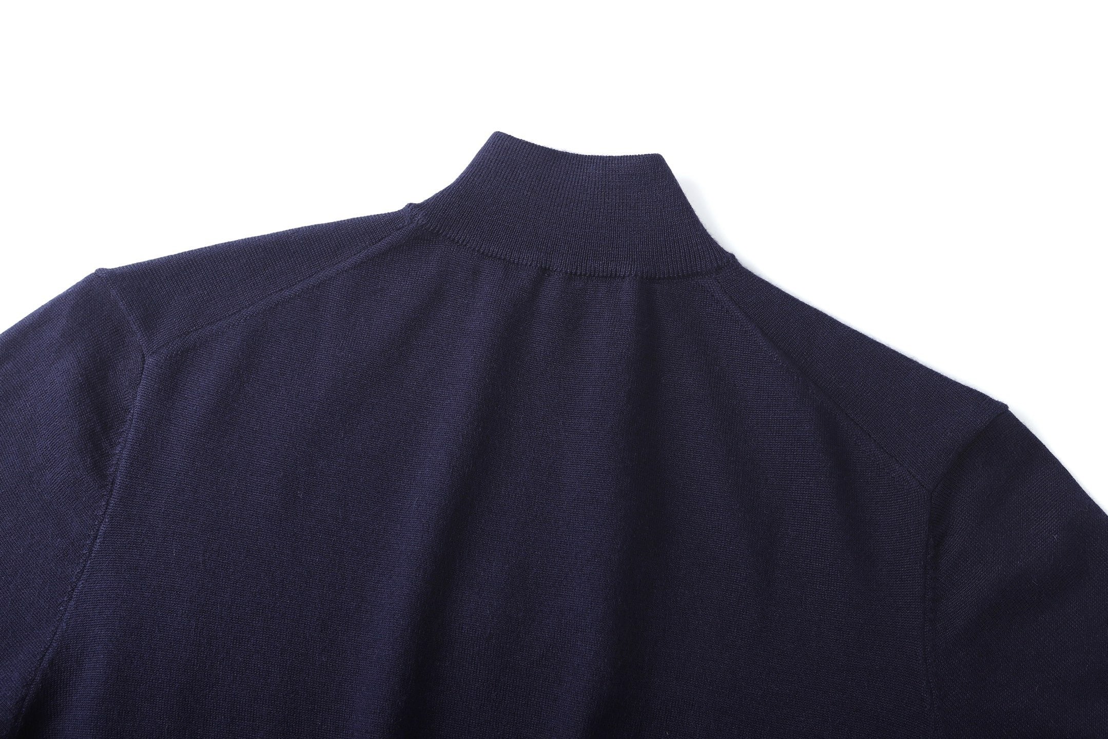 Miu Miu Stand-Collar Half-Zip Sweater