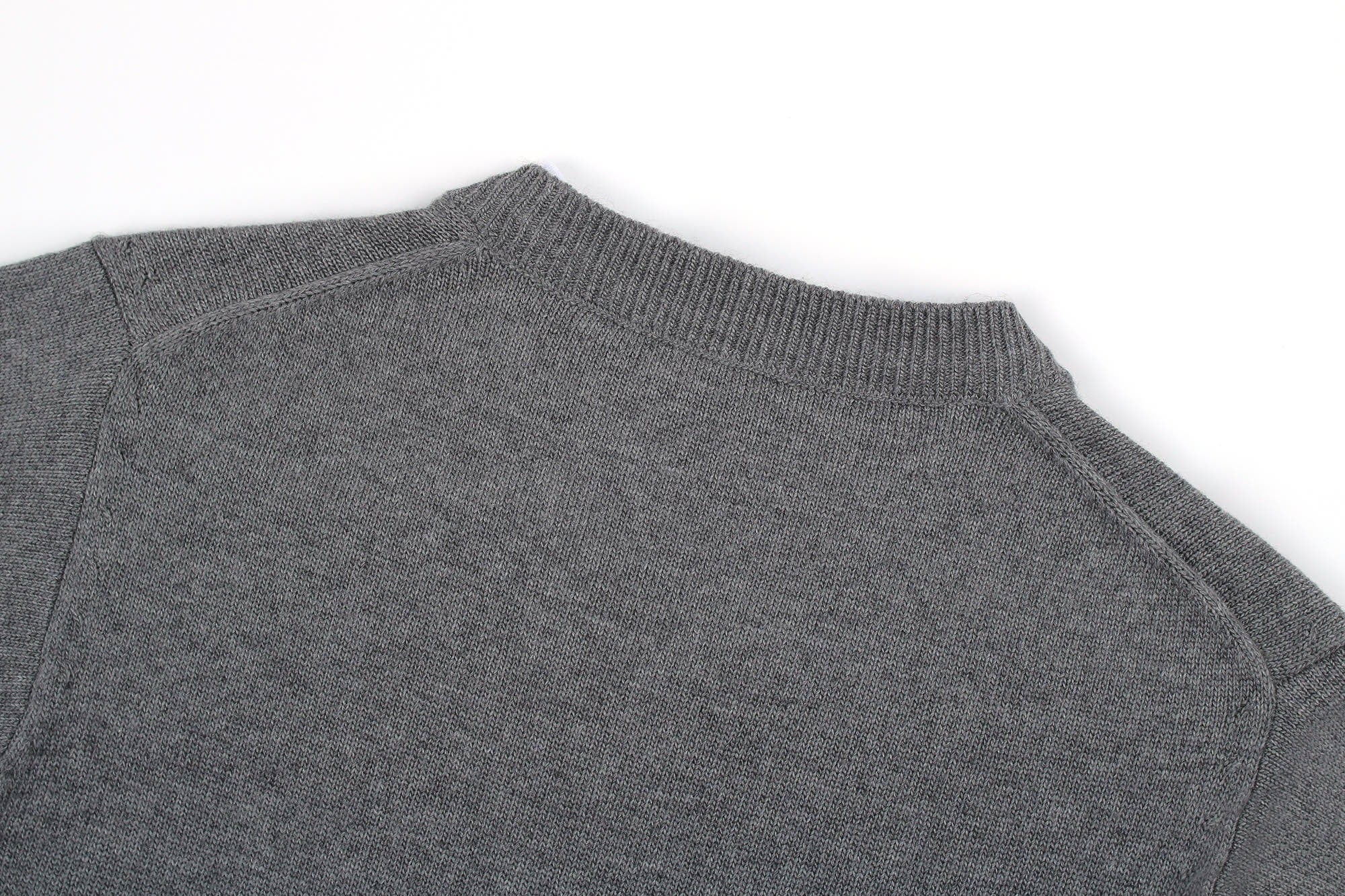 Miu Miu Fake Two-Piece Cashmere V-Neck Sweater
