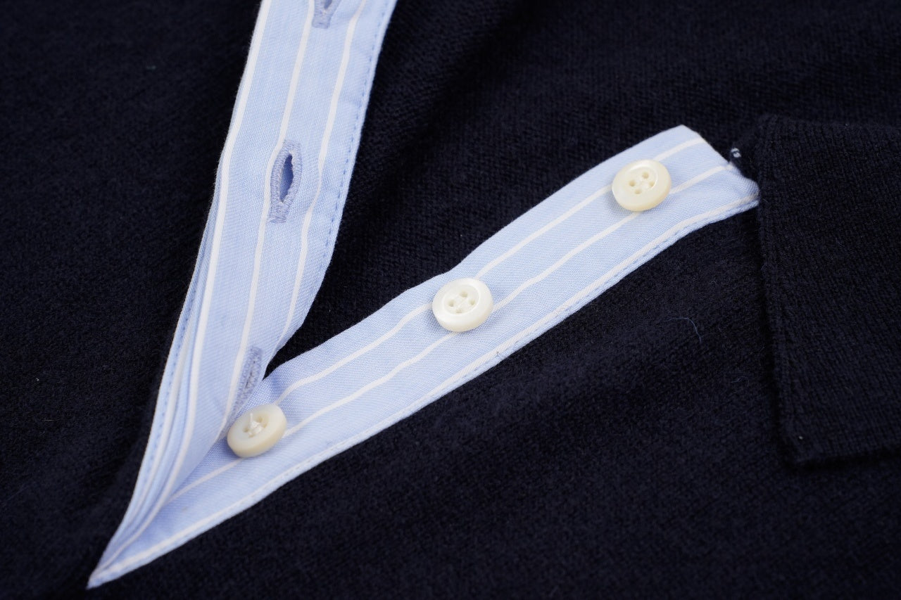 Miu Miu Striped Polo Sweater