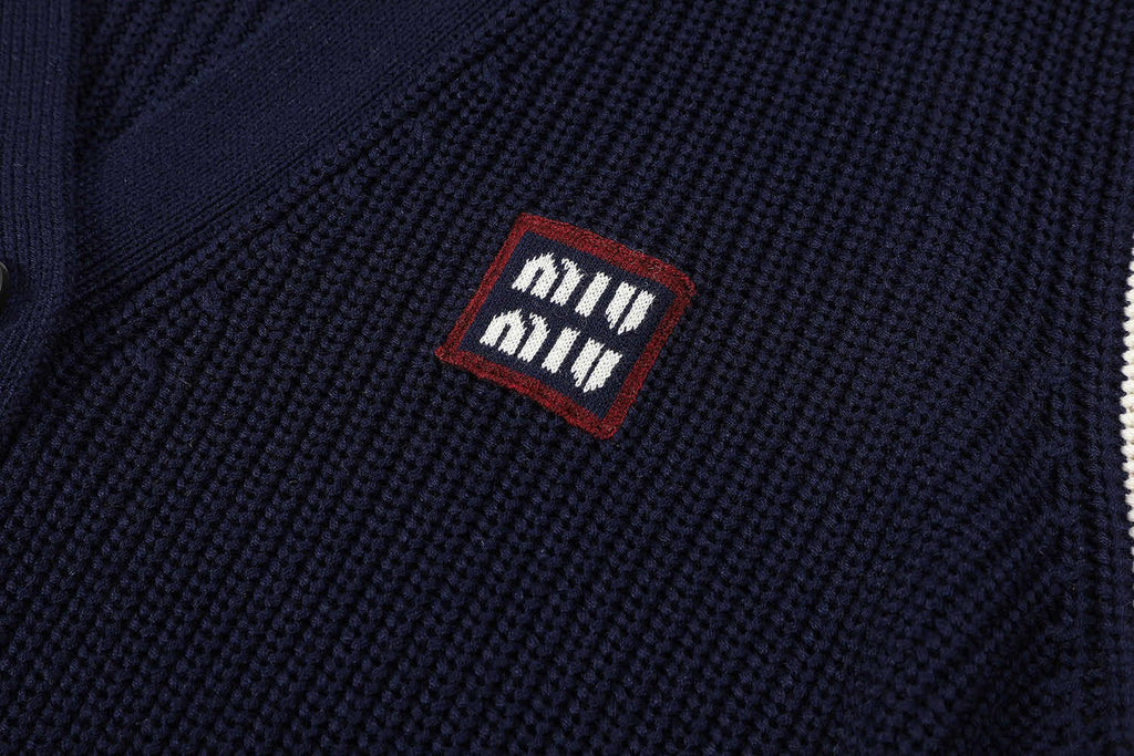 Miu Miu 24SS Wool & Cashmere Blend Cardigan