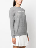 Miu Miu Wool–Cashmere–Viscose Knit Sweater