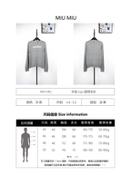 Miu Miu Wool–Cashmere–Viscose Knit Sweater