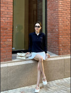 Miu Miu Logo Knit Sweater