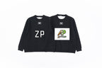 Celine Arc de Triomphe Logo Jacquard Crew Neck Sweater