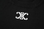 Celine Jacquard Knit Pullover