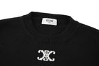 Celine Jacquard Knit Pullover