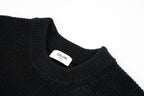 Celine Felt Lettering Crew Neck Sweater