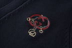 Gucci New Year Lantern Embroidered Knit Cardigan