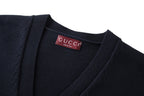 Gucci New Year Lantern Embroidered Knit Cardigan