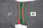 Gucci Wool Knit Sweater with Contrast Rib