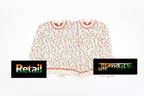 Bottega Veneta Matchstick Print Crew Neck Sweater