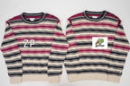 Bottega Veneta Red Striped Knit Sweater