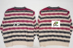 Bottega Veneta Red Striped Knit Sweater
