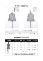 Thom Browne K53 Four-Stripe Wool Crew Neck Sweater – Elegant Gray