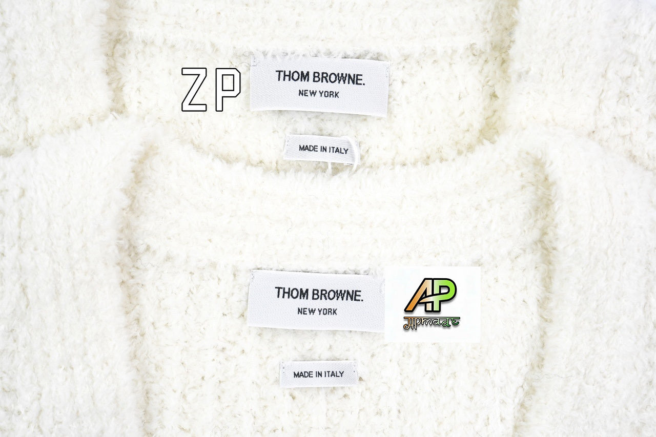 Thom Browne K33 Satin Ribbon Cardigan Jacket