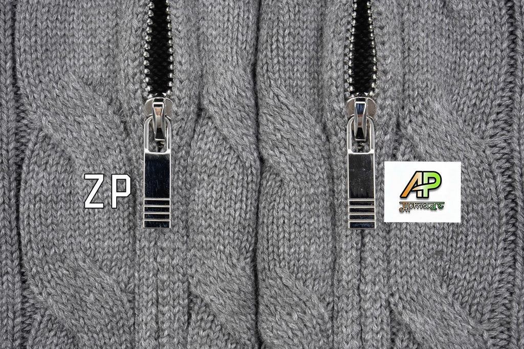 Thom Browne K12 Four-Bar Cable Knit Sweater Cardigan – Grey
