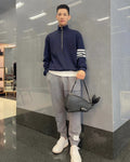 Thom Browne K10 Four-and-a-Half-Zip Sweater