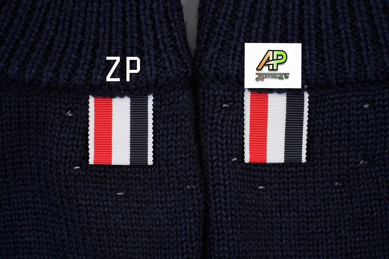 Thom Browne K10 Four-and-a-Half-Zip Sweater