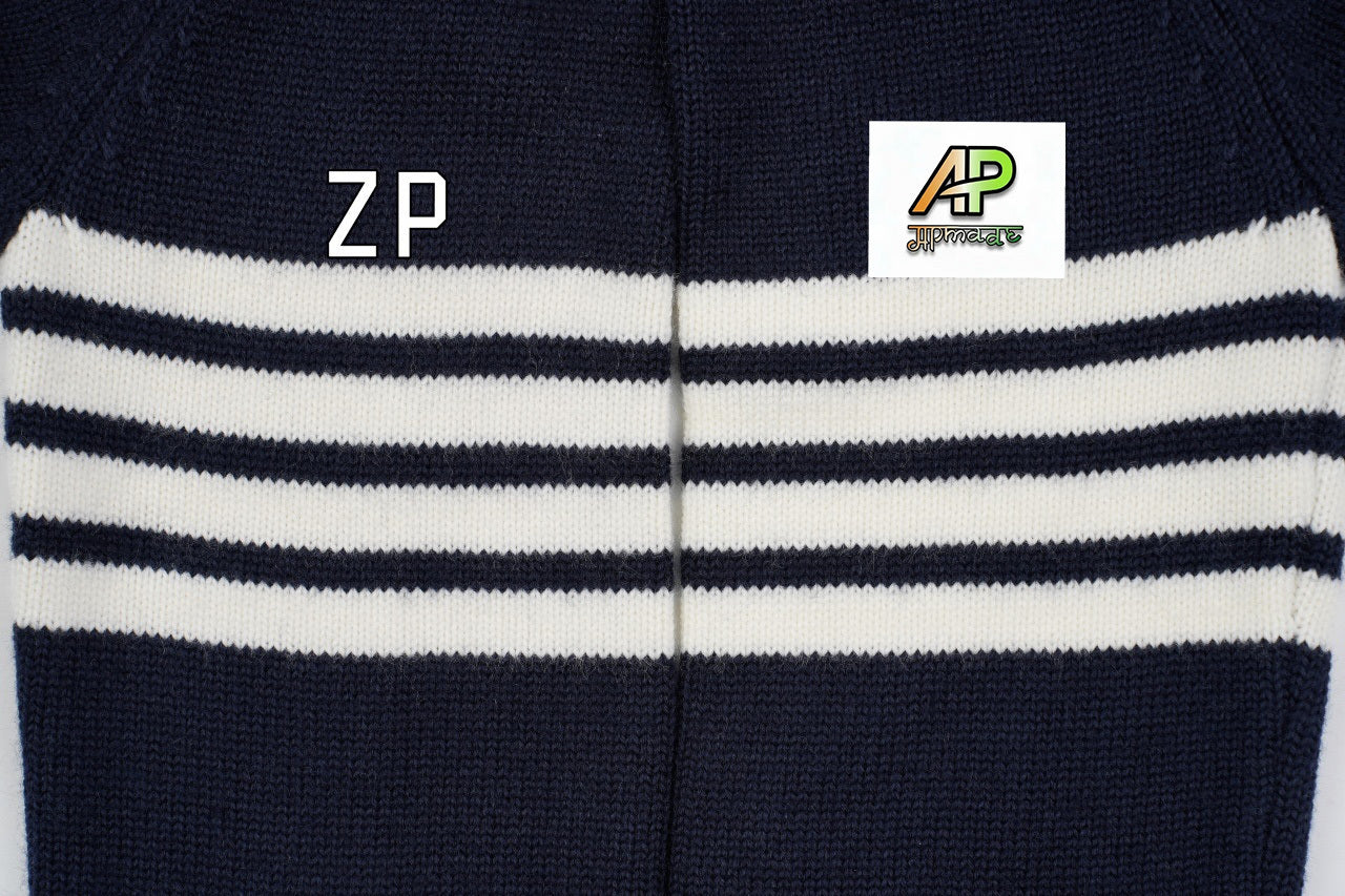 Thom Browne K10 Four-and-a-Half-Zip Sweater