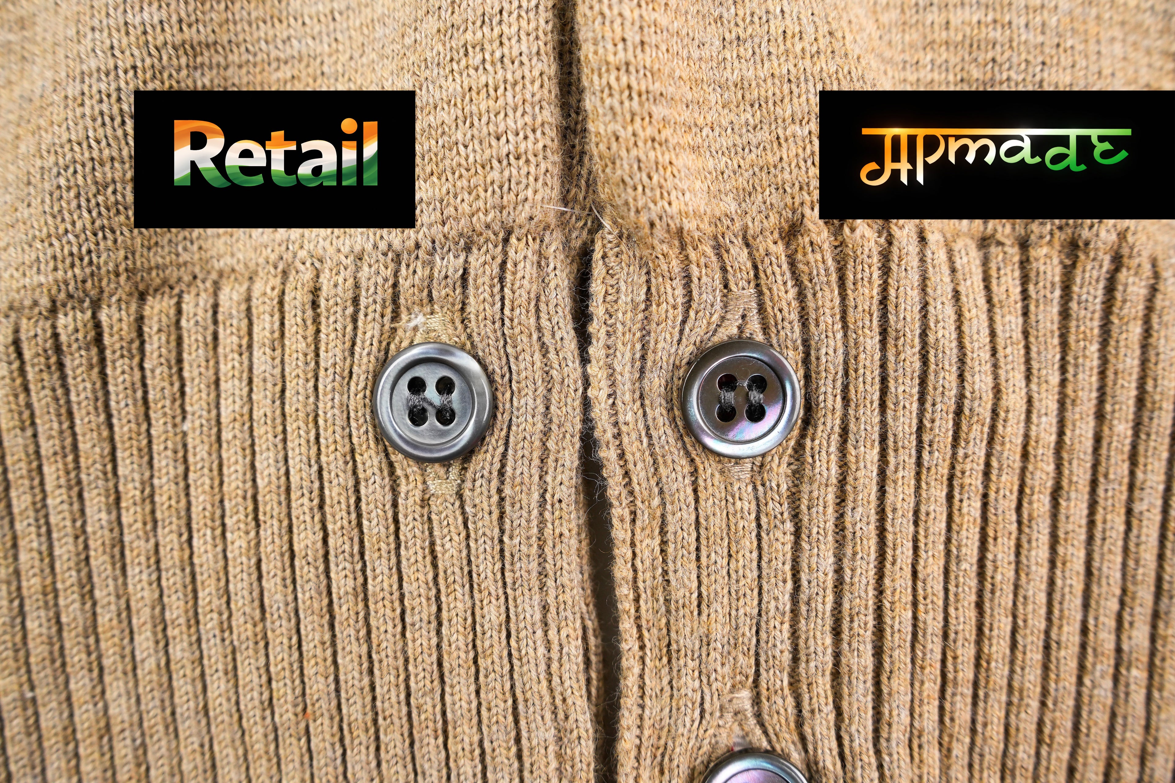 Thom Browne Color-Blocked Crew Neck Knit Sweater