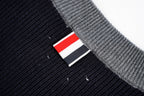 Thom Browne 24FW Color-Blocked Knit Crewneck