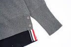 Thom Browne 24FW Color-Blocked Knit Crewneck