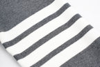 Thom Browne 24FW Color-Blocked Knit Crewneck