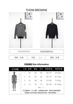 Thom Browne 24FW Color-Blocked Knit Crewneck