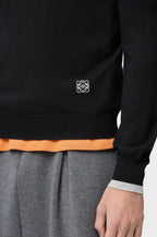 Loewe Embroidered Wool Knit Sweater