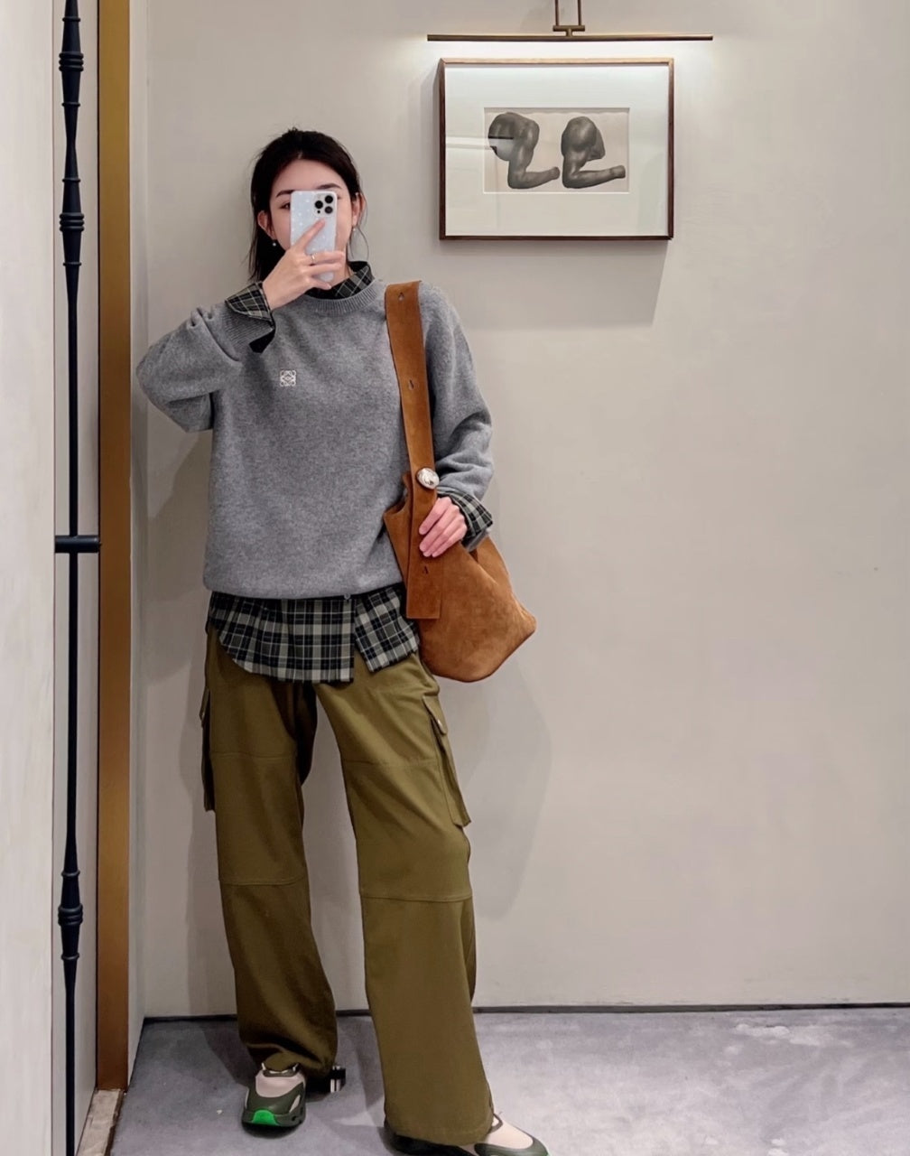 Loewe Wool Crew Neck Sweater