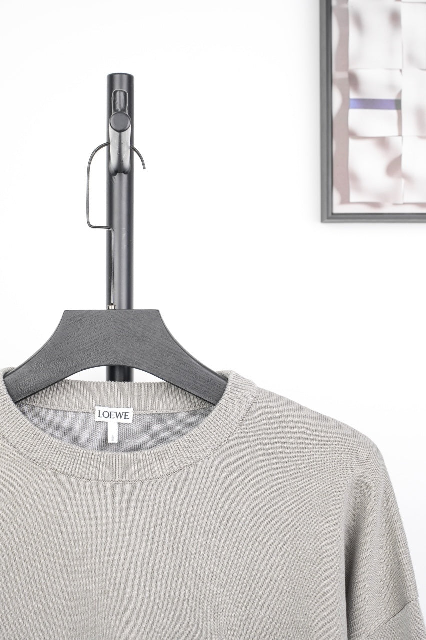 Loewe Big Pocket Sweater – Oatmeal Gray