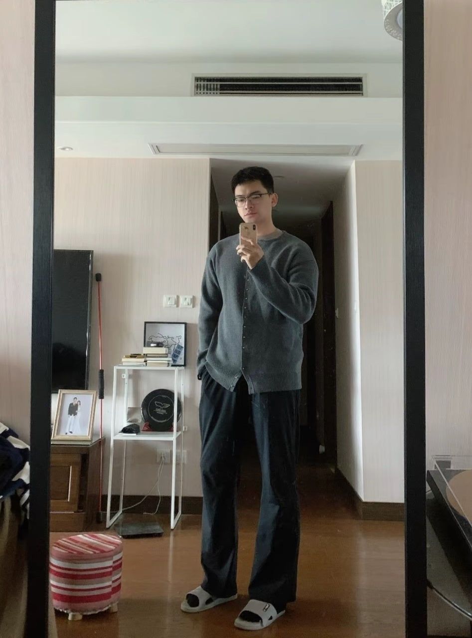 Loewe 24FW Studded Cardigan Jacket