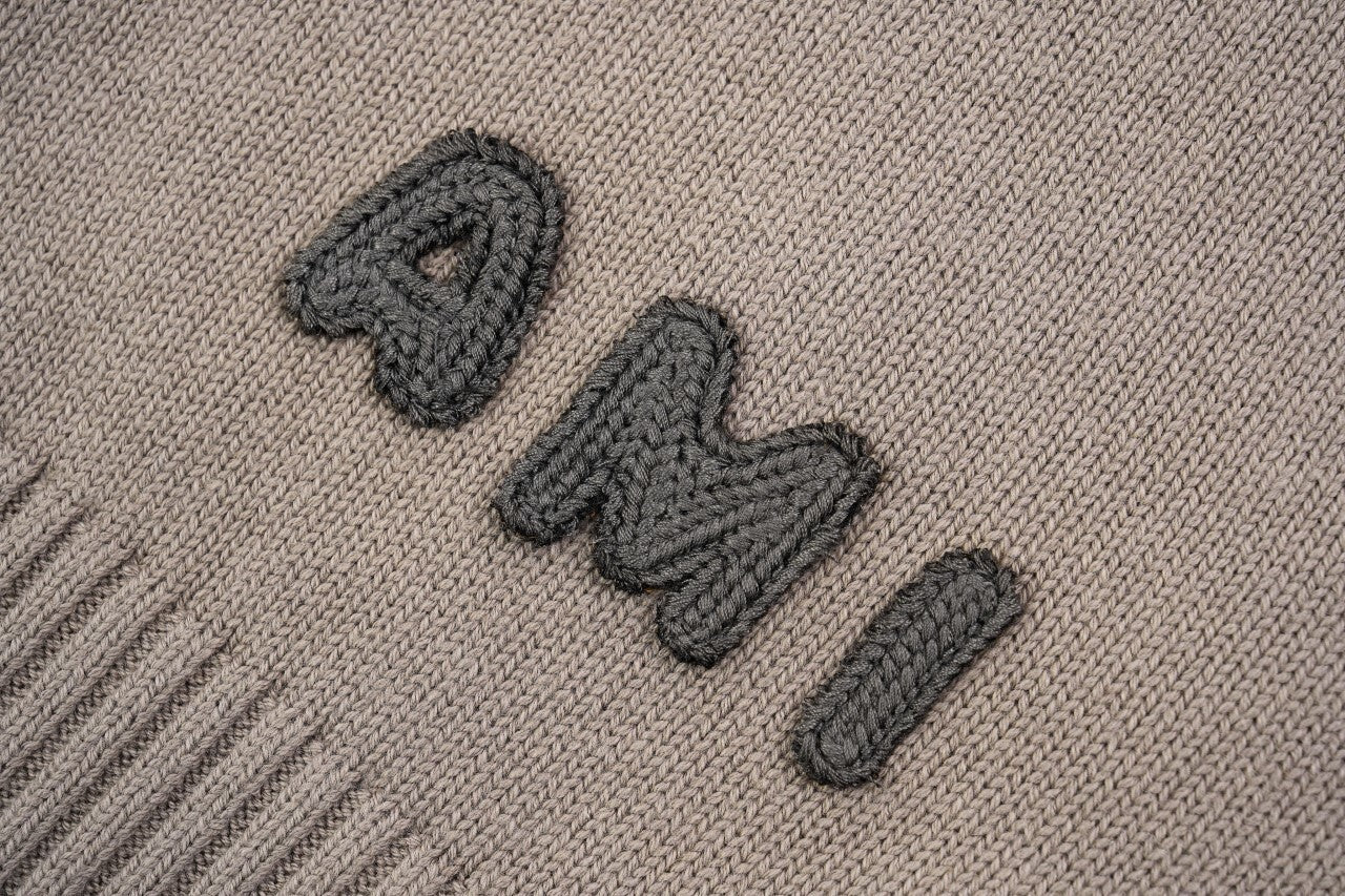 Ami Paris Sheep Wool Cardigan Sweater