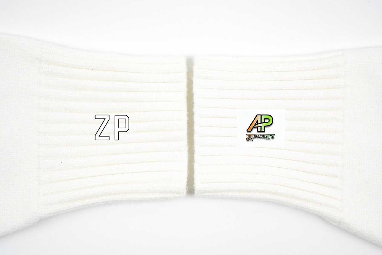 Ami Paris Heart-Patterned Jacquard Turtleneck Sweater