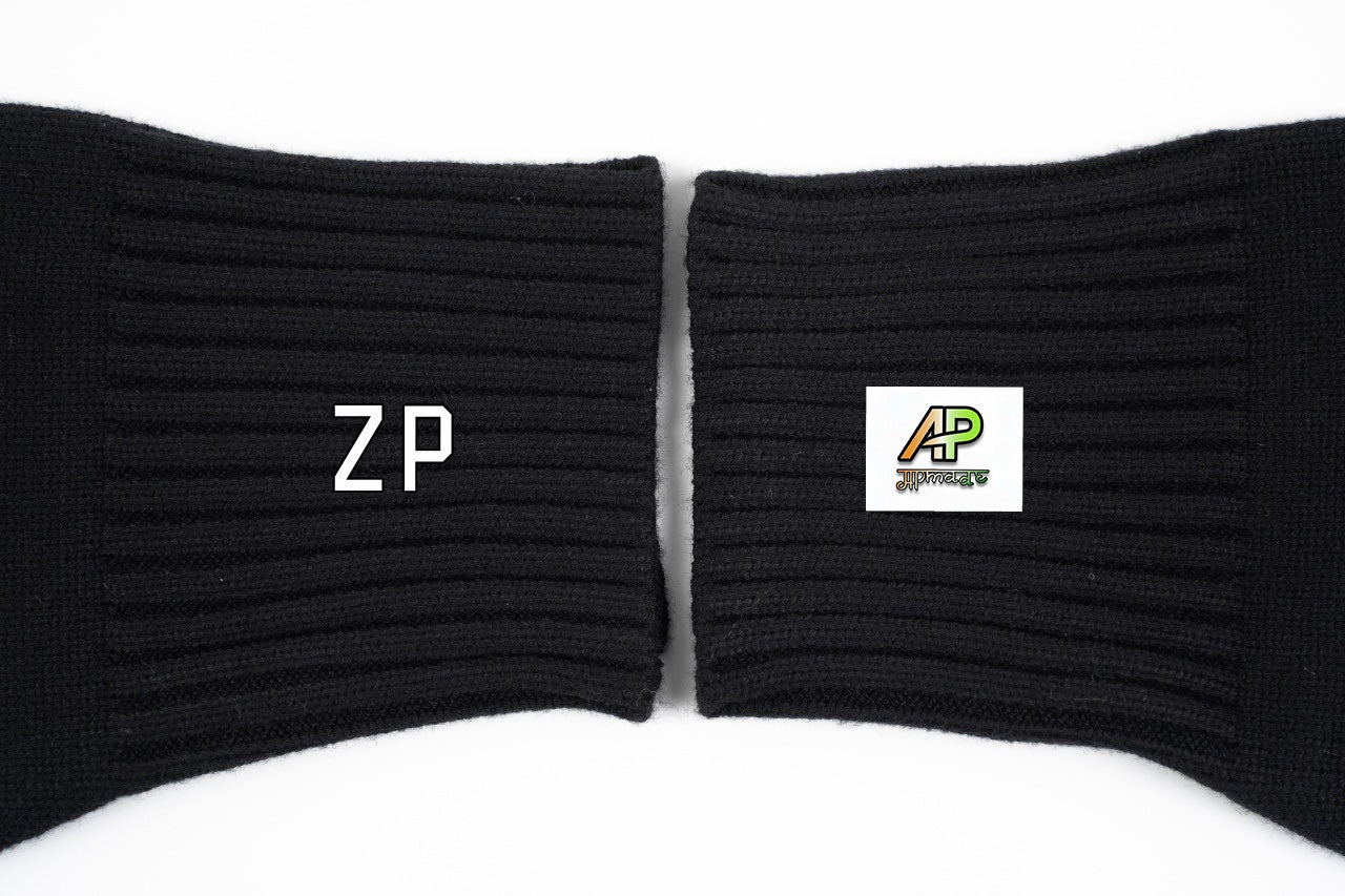 Ami Paris Heart-Patterned Jacquard Turtleneck Sweater