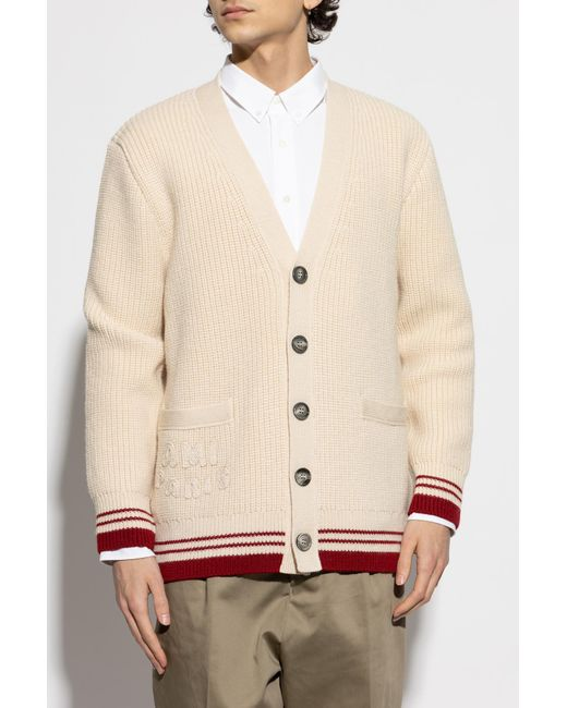 Ami Paris Ami Love Wool Cardigan Coat