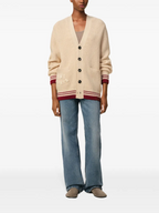 Ami Paris Ami Love Wool Cardigan Coat