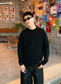 Fendi Embossed Letter Crew Neck Sweater