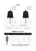 Fendi Embossed Letter Crew Neck Sweater