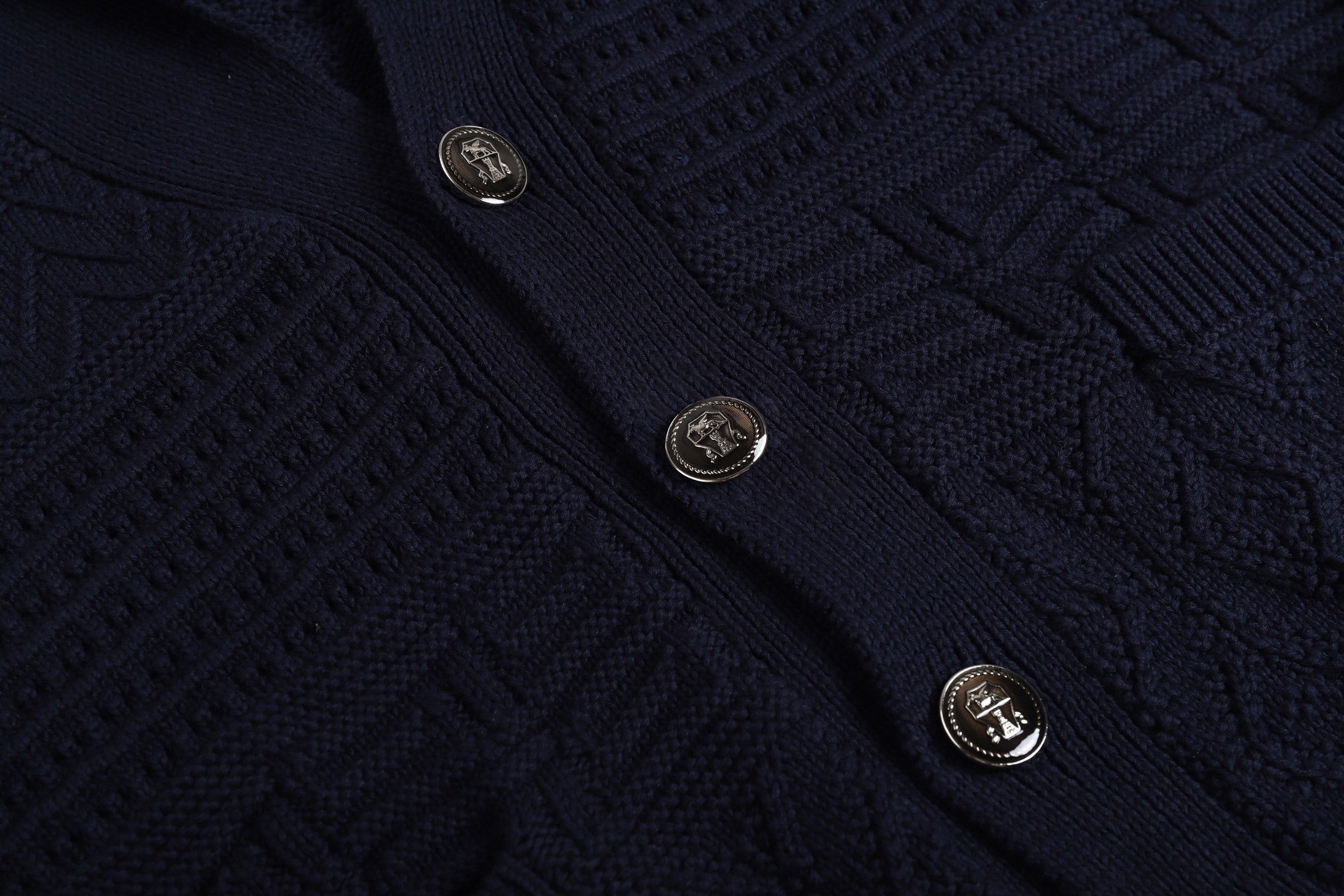 Brunello Cucinelli Solid Color Collar Button-Down Sweater