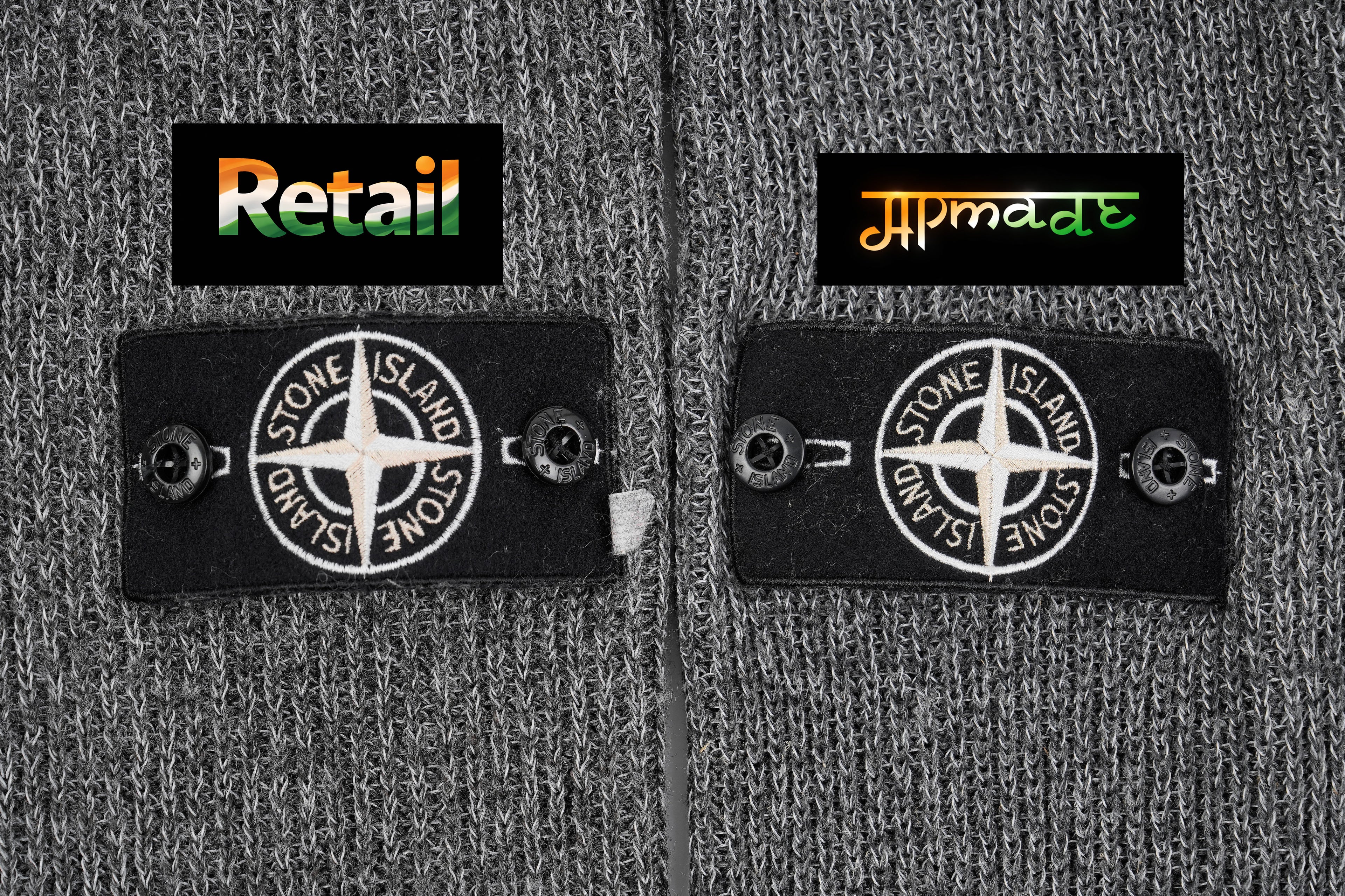 Stone Island Reflective Crew Neck Sweater