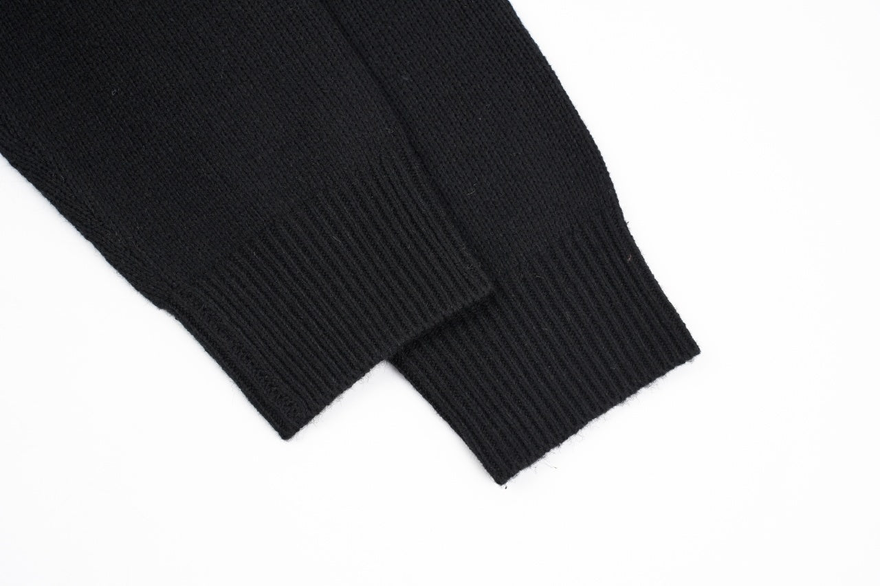 Stone Island Classic Logo Crew Neck Knit Sweater