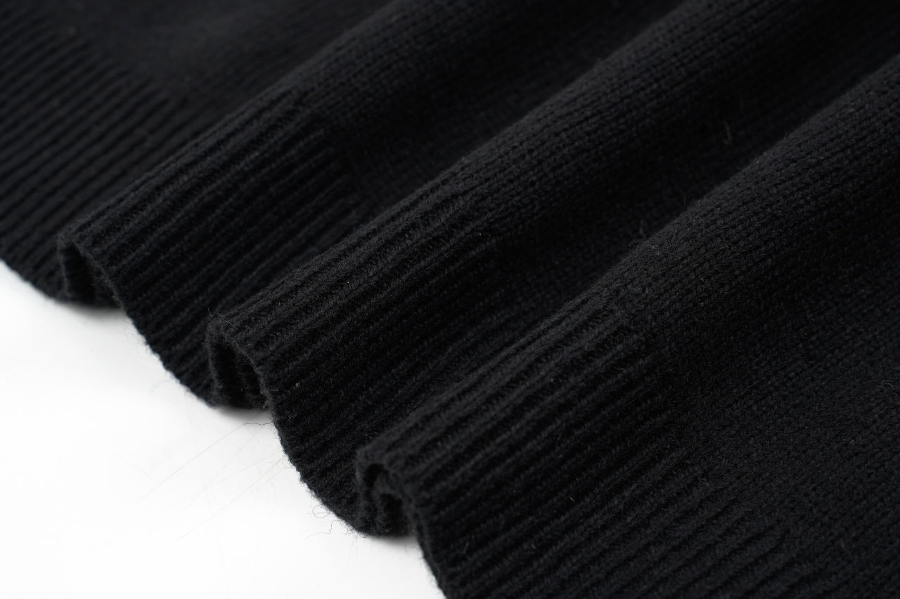 Stone Island Classic Logo Crew Neck Knit Sweater