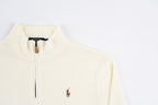 Ralph Lauren Beige Half Zip Sweater