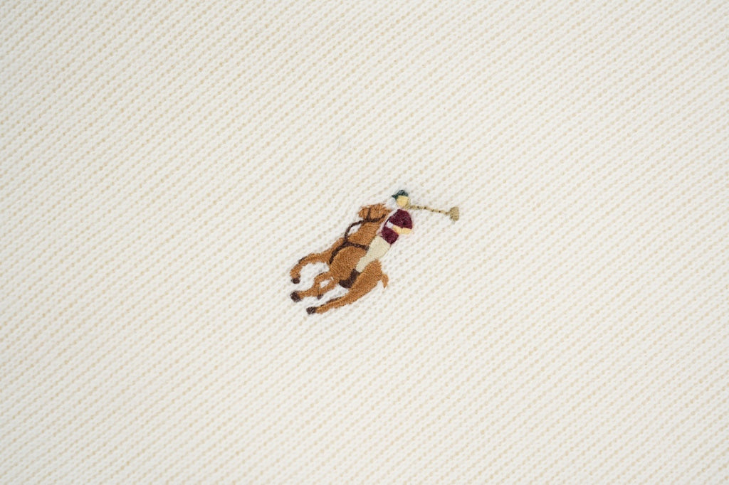 Ralph Lauren Beige Half Zip Sweater
